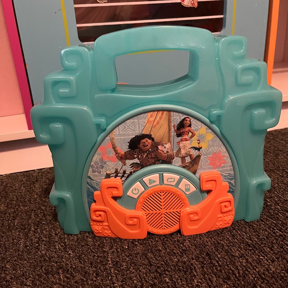 Moana karaoke machine